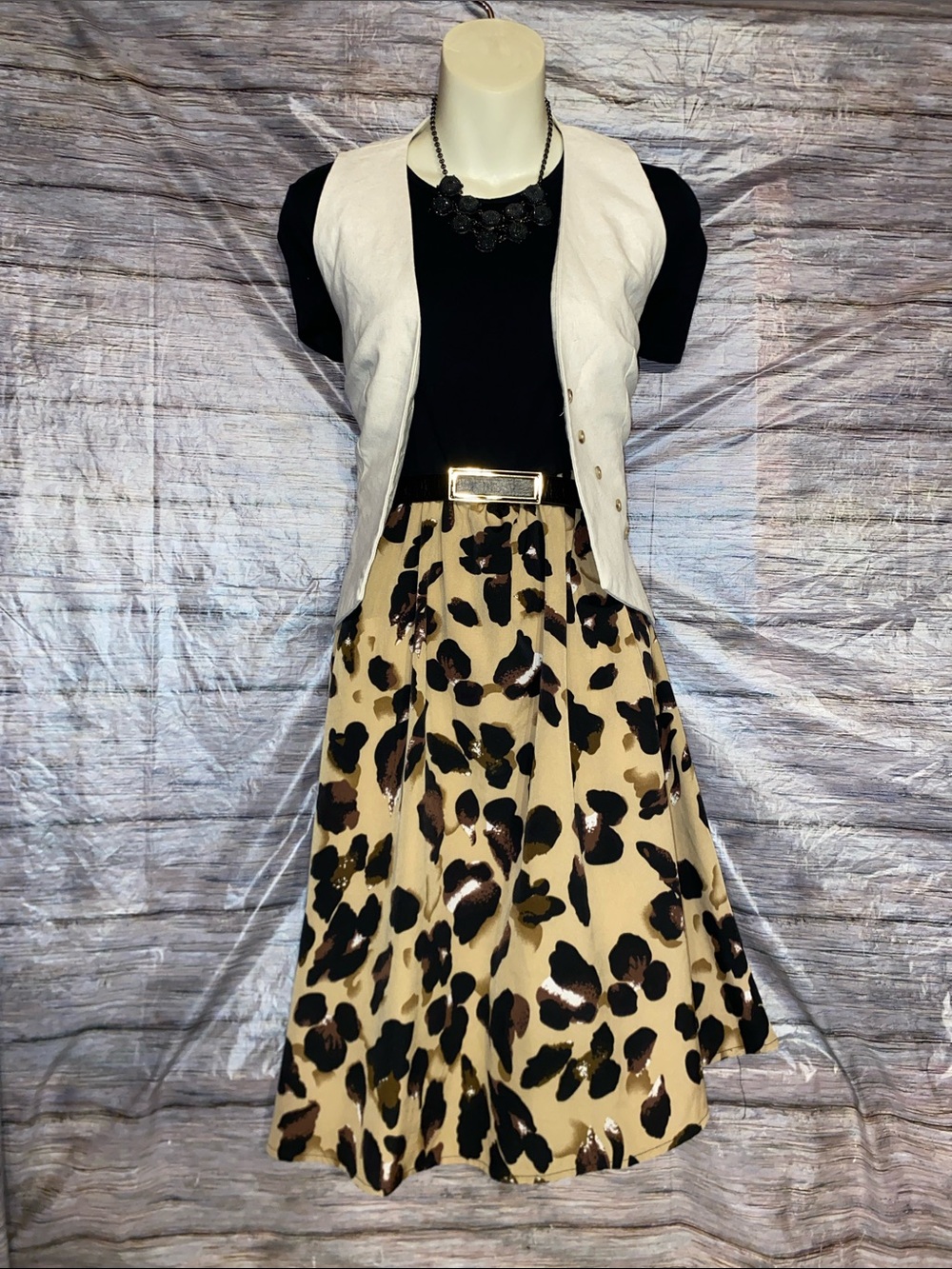 SHEIN  Leopard Print Dress